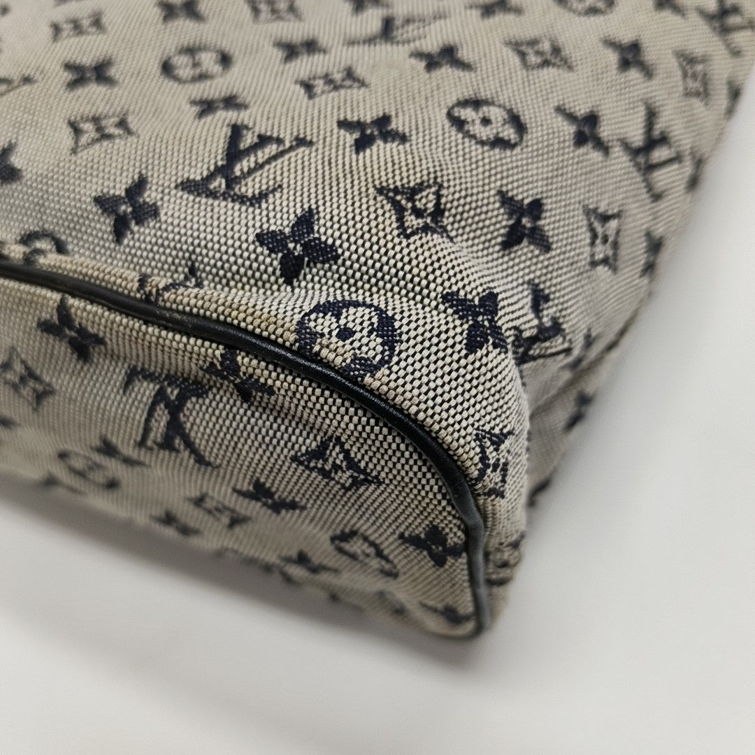LUCILLE PM Monogram Canvas Gray