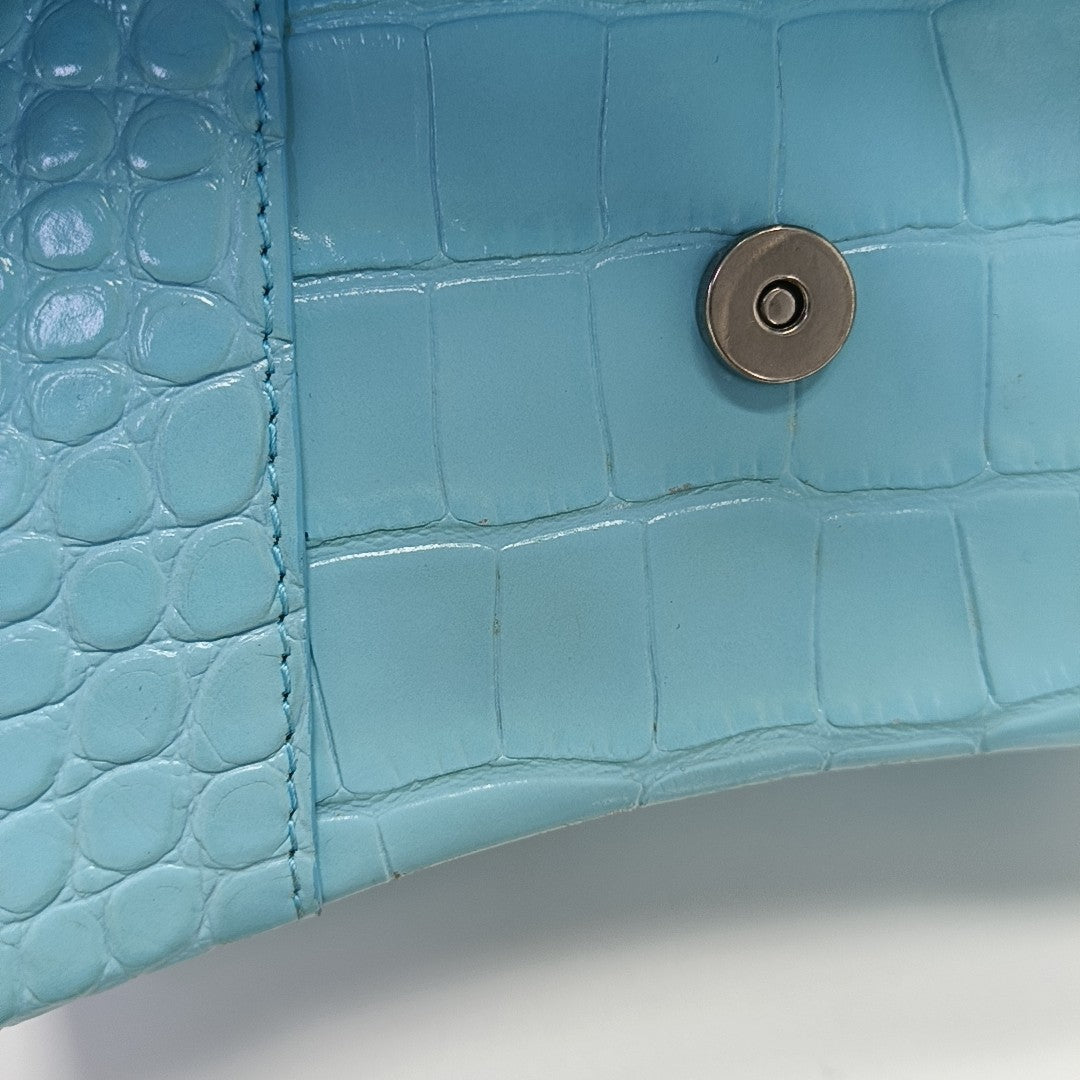 Hourglass XS Calfskin Blue