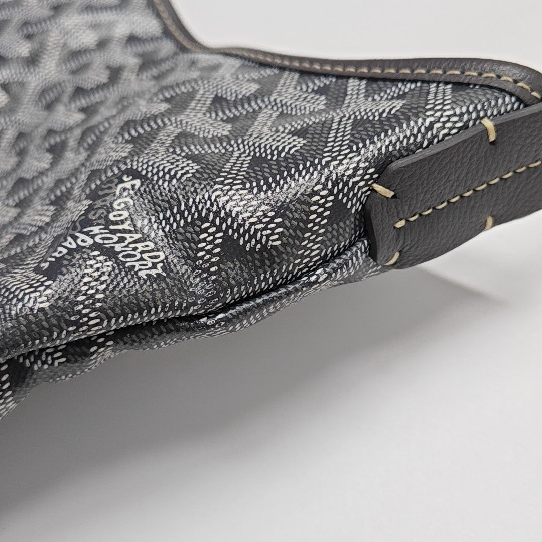 Hobo Coated Canvas Gray
