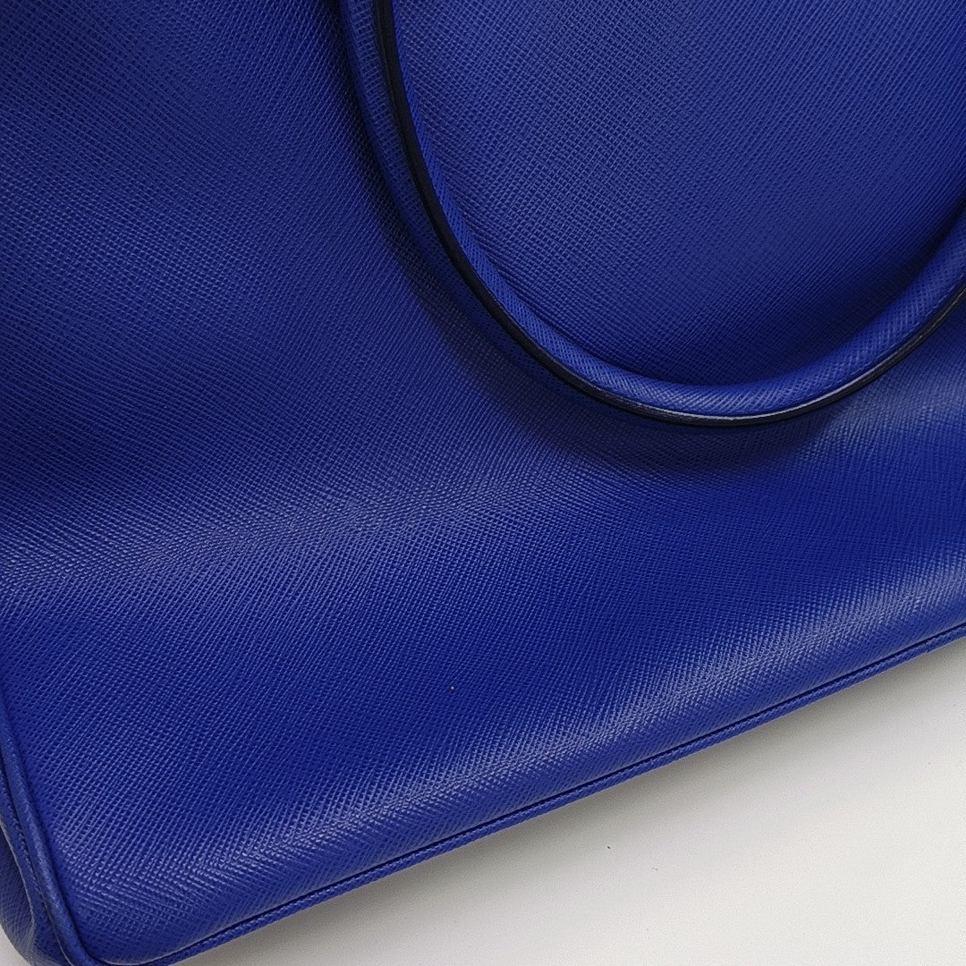 Galleria Saffiano Calfskin Blue