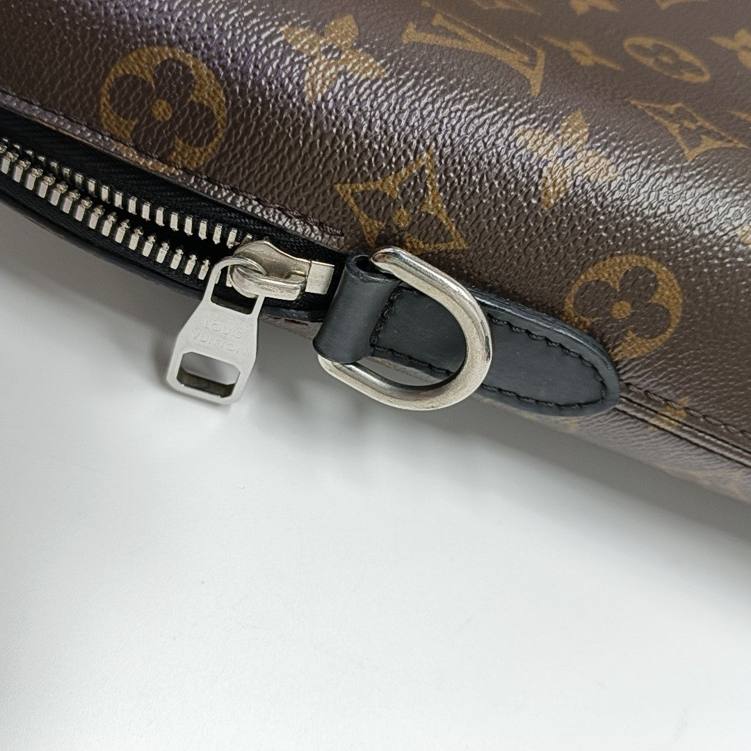 PORTE-DOCUMENTS Monogram Coated Canvas Brown