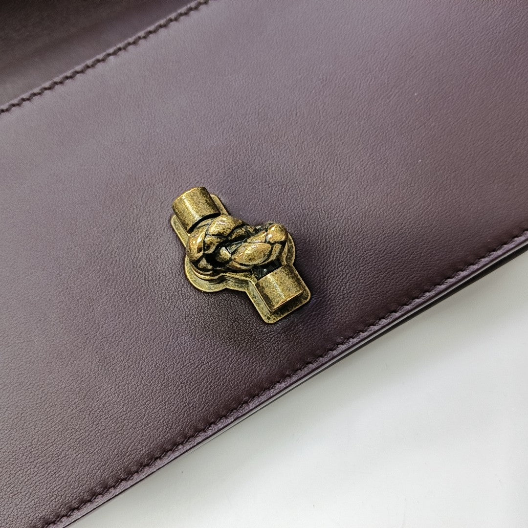 Python Shoulder Bag Red