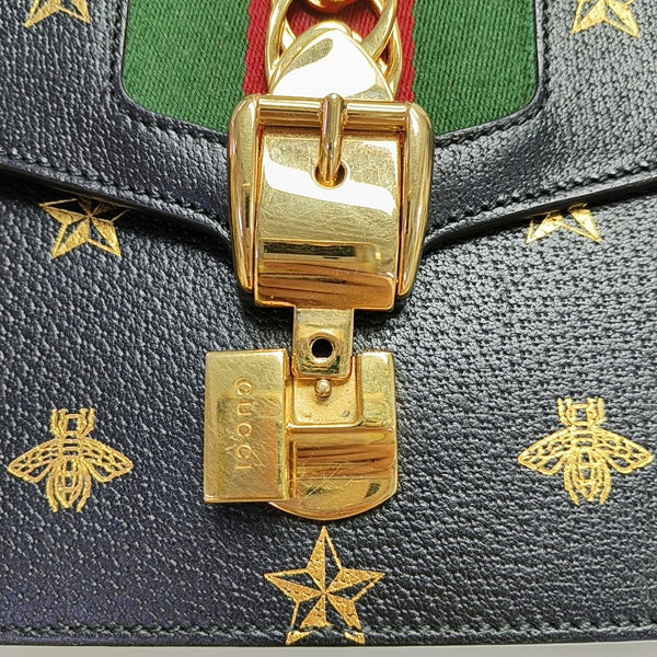 Authenticated pre-owned  Sylvie Small Calfskin Black - Shoulder Bag at Looply