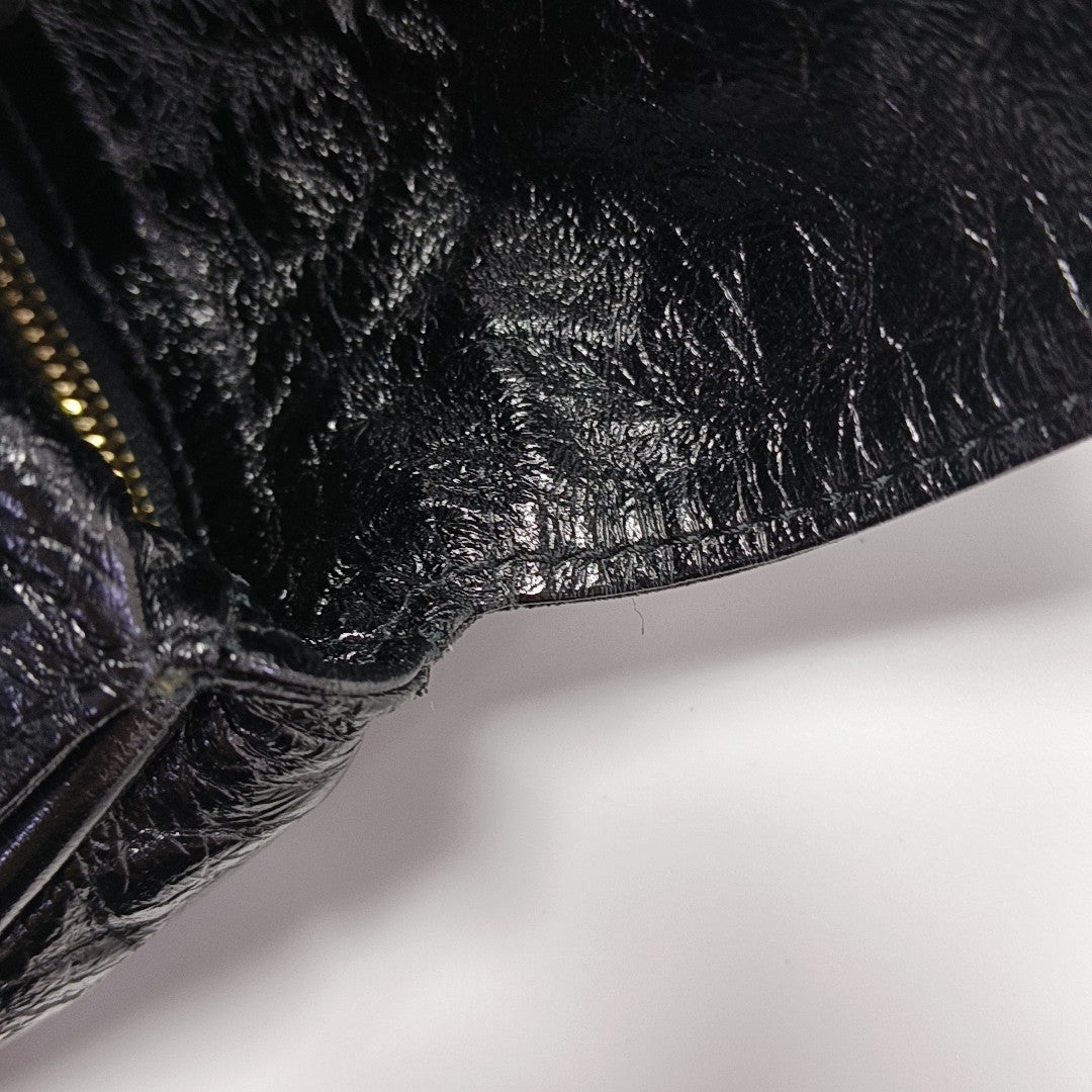 Calfskin Clutch Black