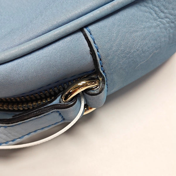 Authenticated pre-owned  Soho Small Calfskin Blue - Shoulder Bag at Looply