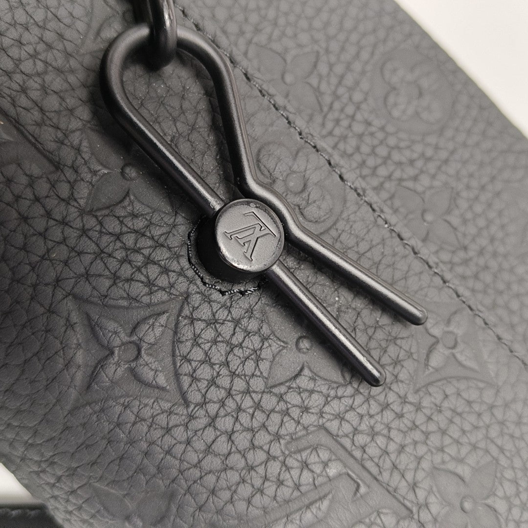 SOFT TRUNK Mini Monogram Calfskin Black