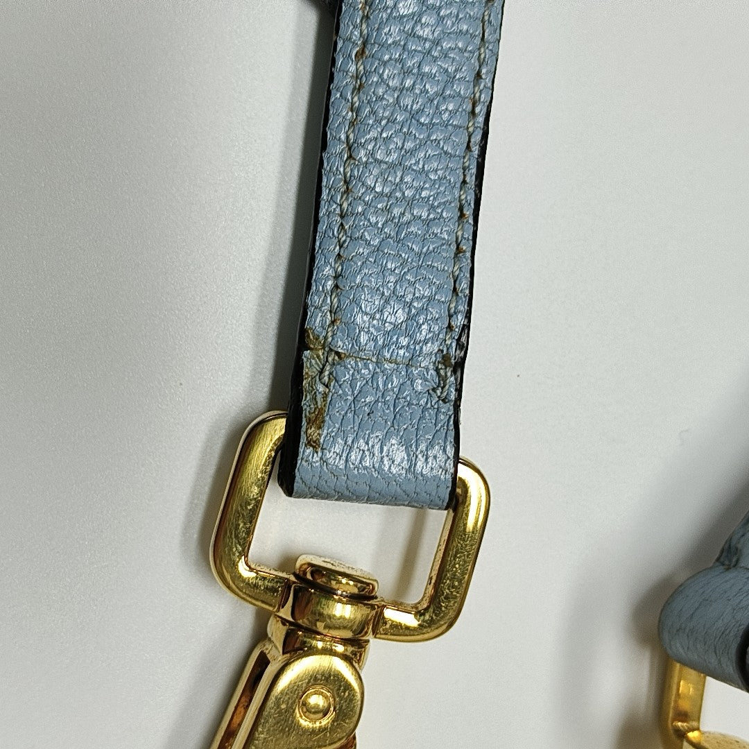 Calfskin Shoulder Bag Multicolor