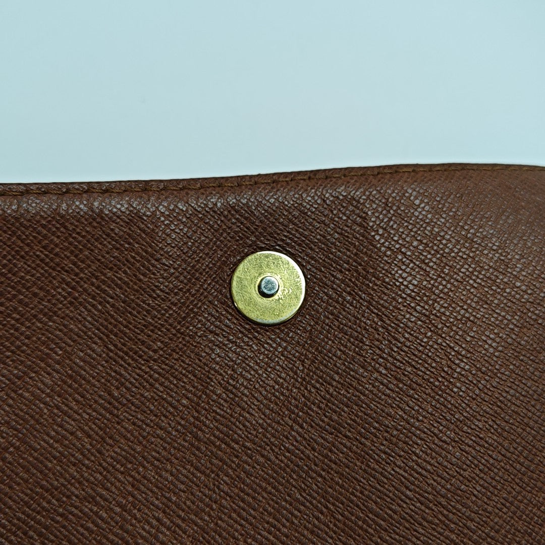 MUSETTE TANGO Monogram Coated Canvas Brown