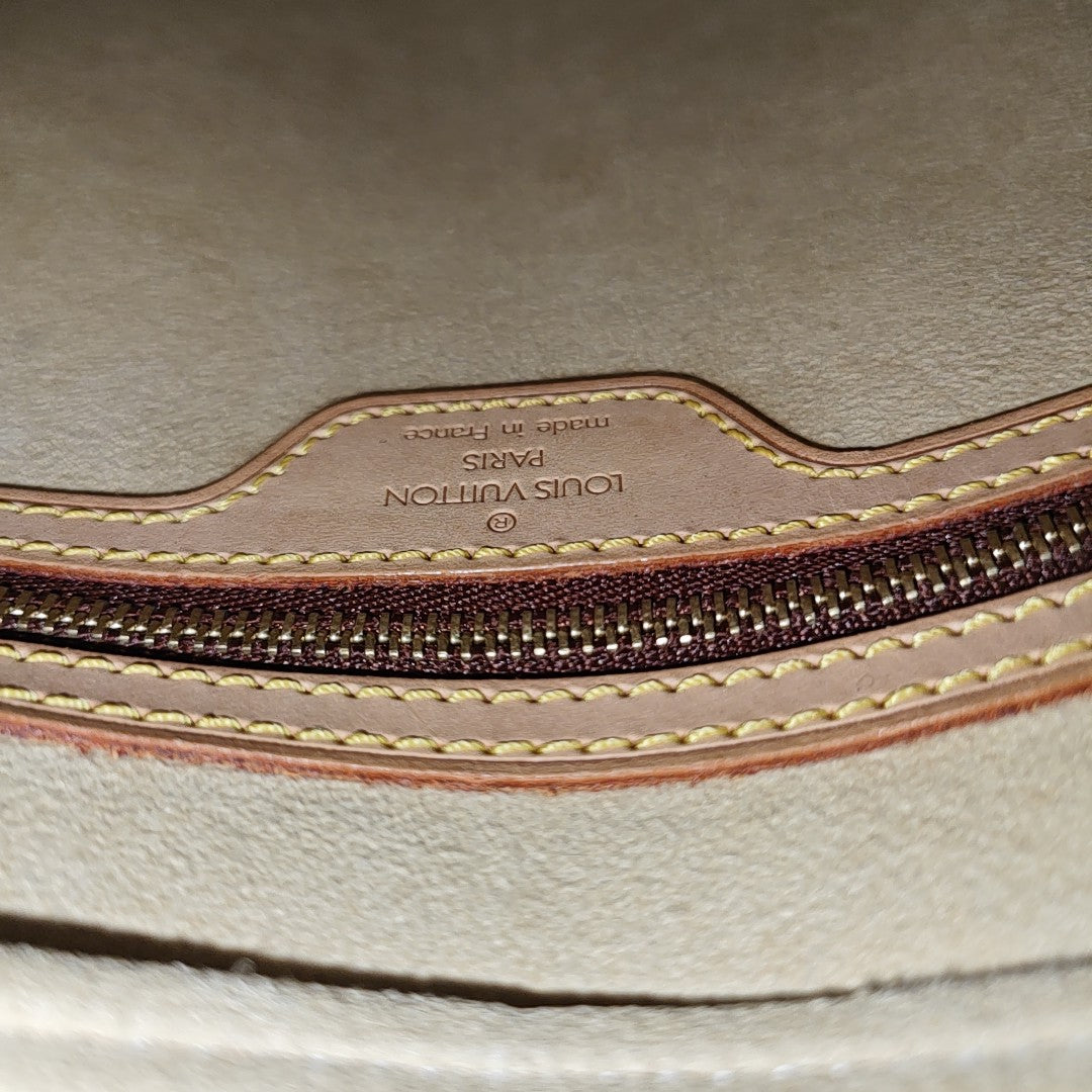 LOOPING MM Monogram Coated Canvas Brown