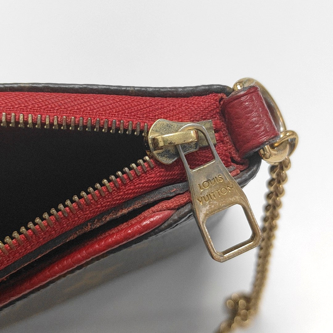 PALLAS Monogram Coated Canvas Brown