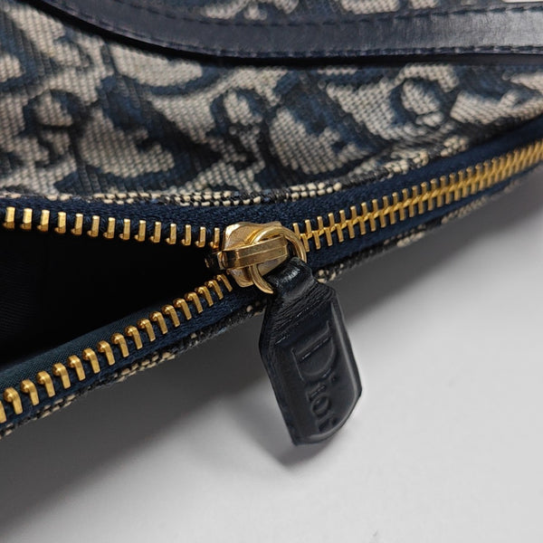 Saddle Mini Oblique Fabric Blue