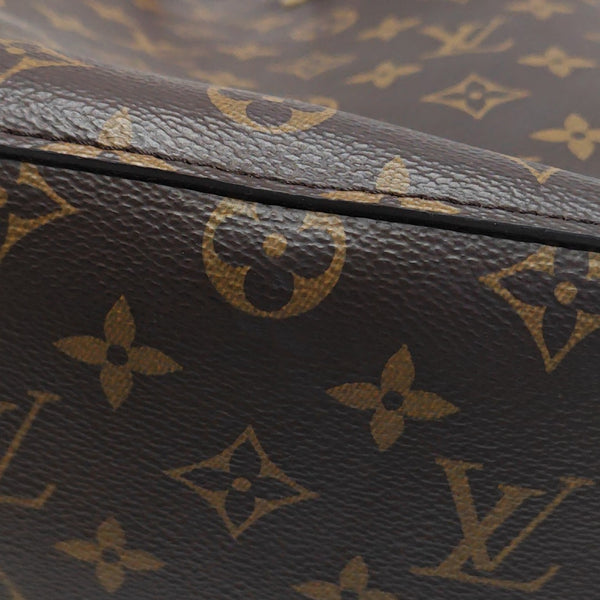 NÉONOÉ MM Monogram Coated Canvas Brown