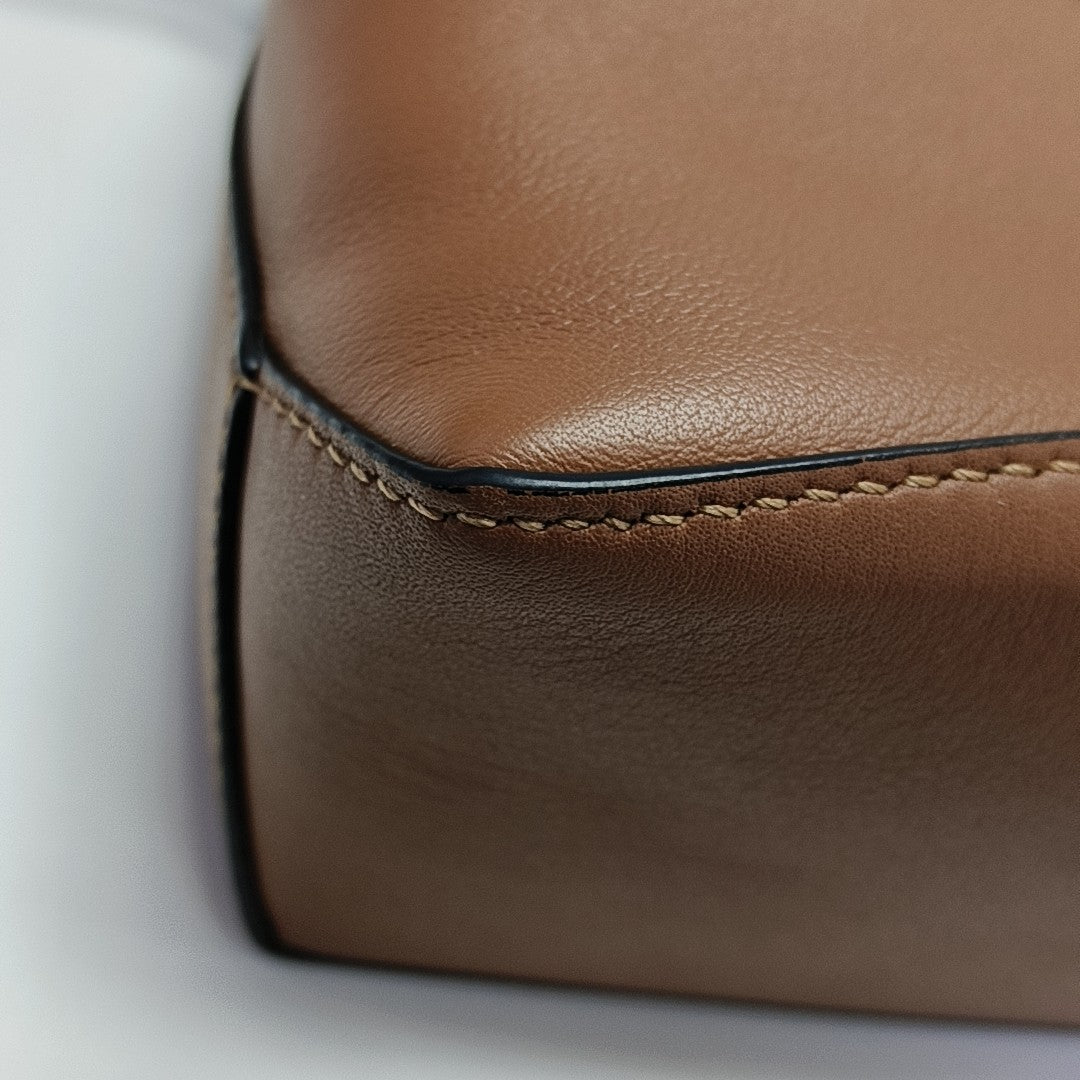 Puzzle Mini Calfskin Brown
