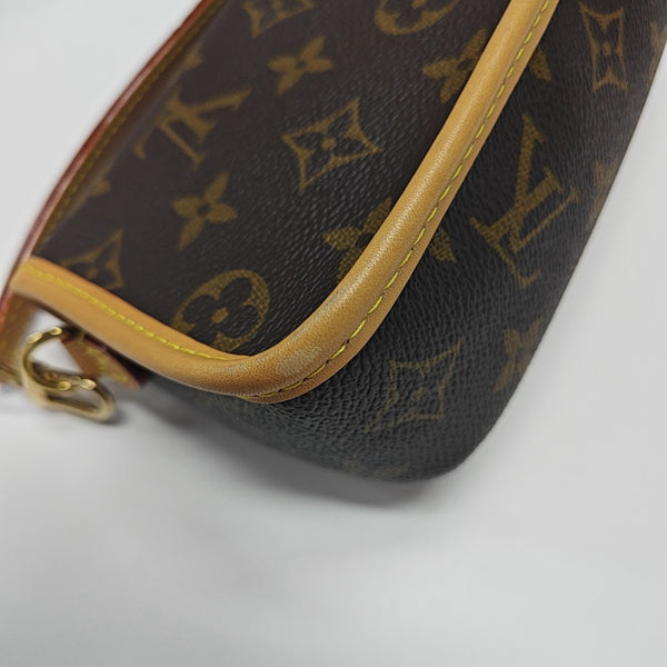 DIANE Nano Monogram Coated Canvas Brown