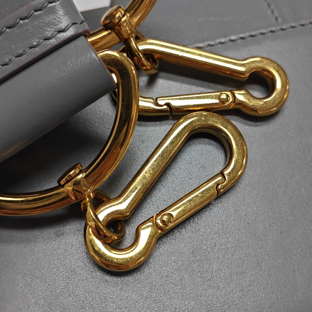 30 Montaigne Mini Calfskin Gray