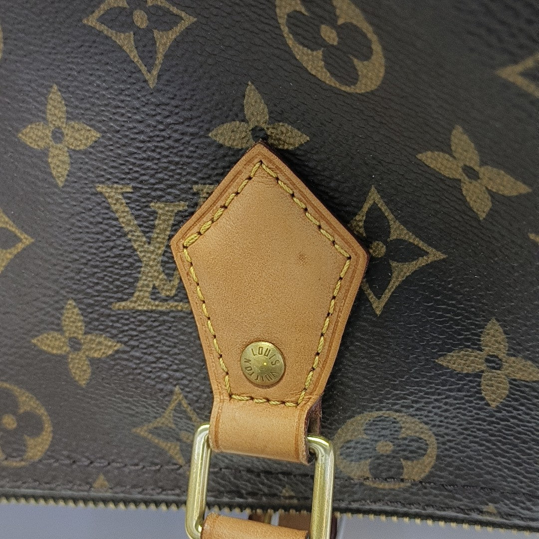 SPEEDY 30 Monogram Coated Canvas Brown