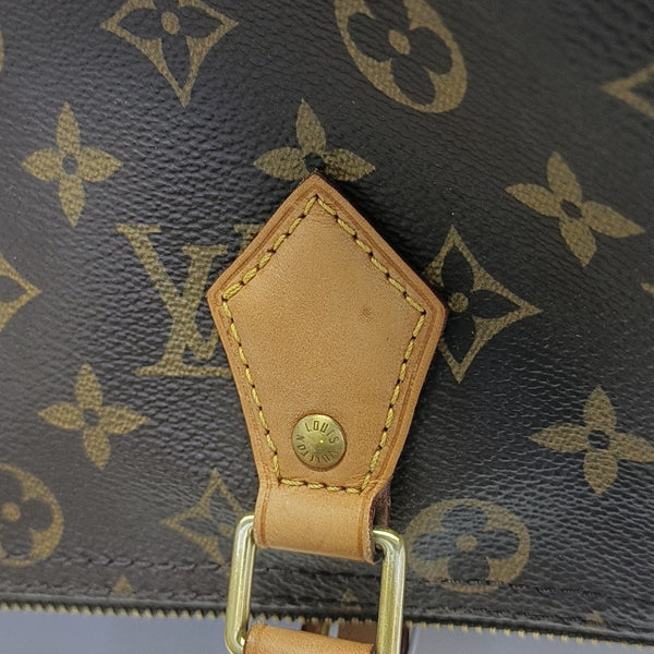 SPEEDY 30 Monogram Coated Canvas Brown
