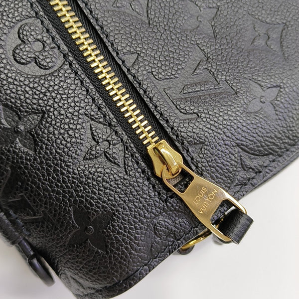MÉTIS MM Monogram Calfskin Black