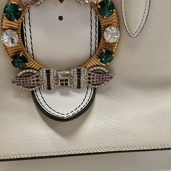 Miu Lady Calfskin White