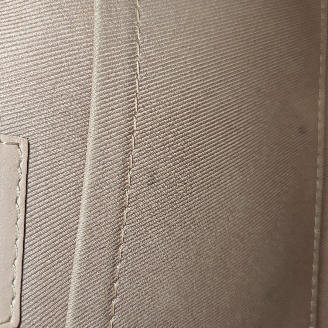 SAINTONGE Monogram Coated Canvas Brown