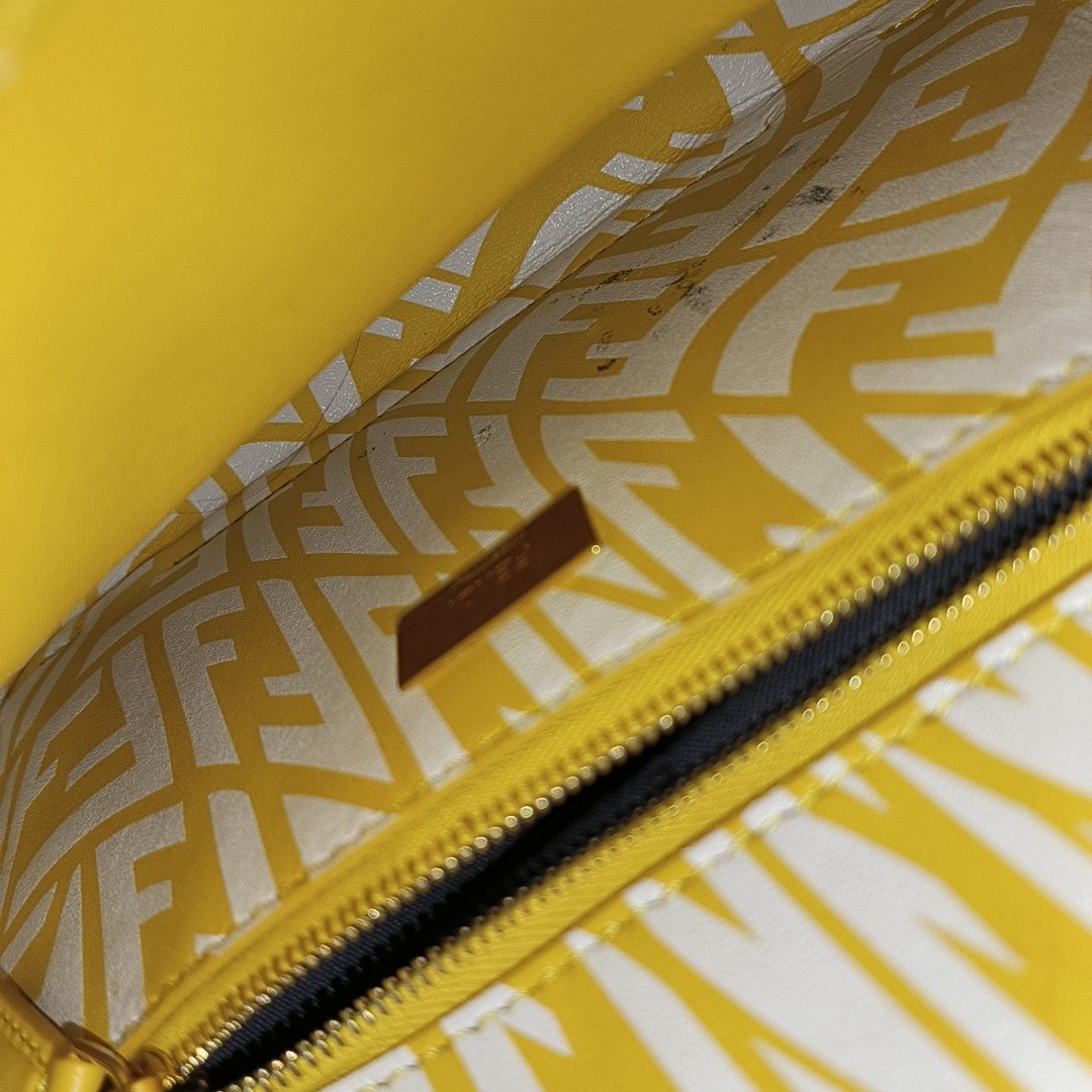 Peekaboo Mini Calfskin Yellow