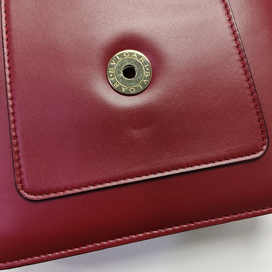 SERPENTI FOREVER Small Quilted Calfskin Red
