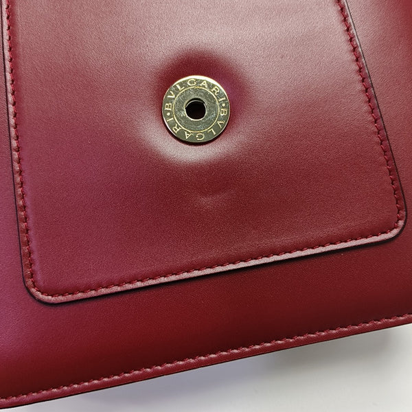 SERPENTI FOREVER Small Quilted Calfskin Red