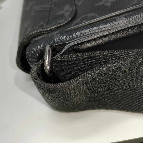 DISTRICT PM Monogram Coated Canvas Gray
