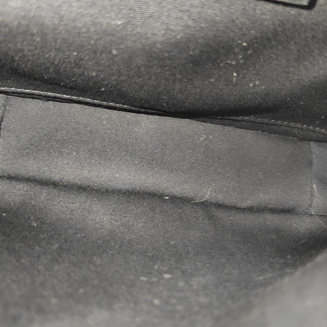 Saddle Small Calfskin Black