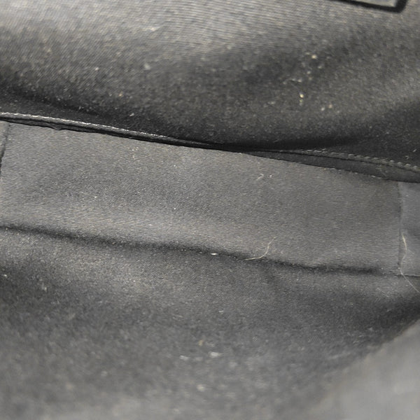 Saddle Small Calfskin Black