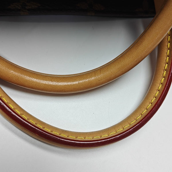 MONTAIGNE Monogram Coated Canvas Brown