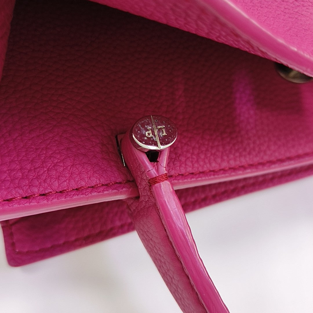 Calfskin Tote Bag Red