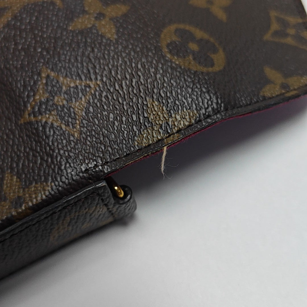 FÉLICIE Monogram Coated Canvas Brown