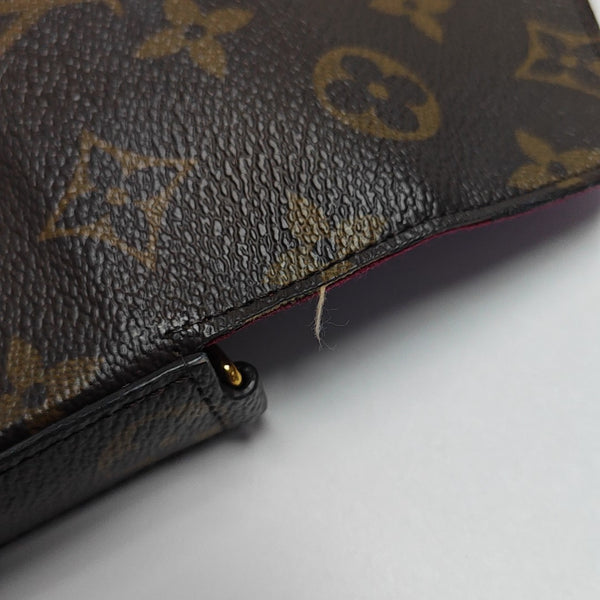 FÉLICIE Monogram Coated Canvas Brown