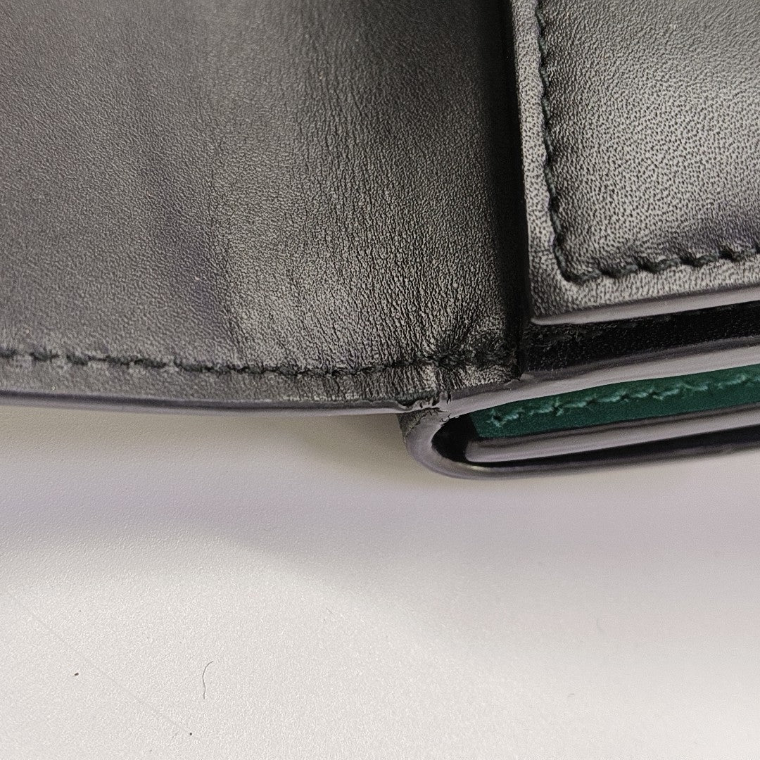 SERPENTI FOREVER Calfskin Black Wallet
