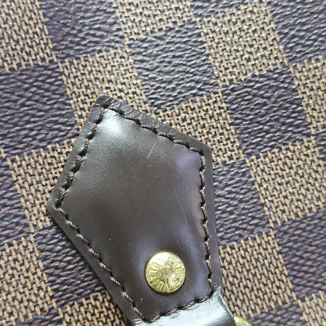 SPEEDY 25 Damier Ebene Coated Canvas Brown