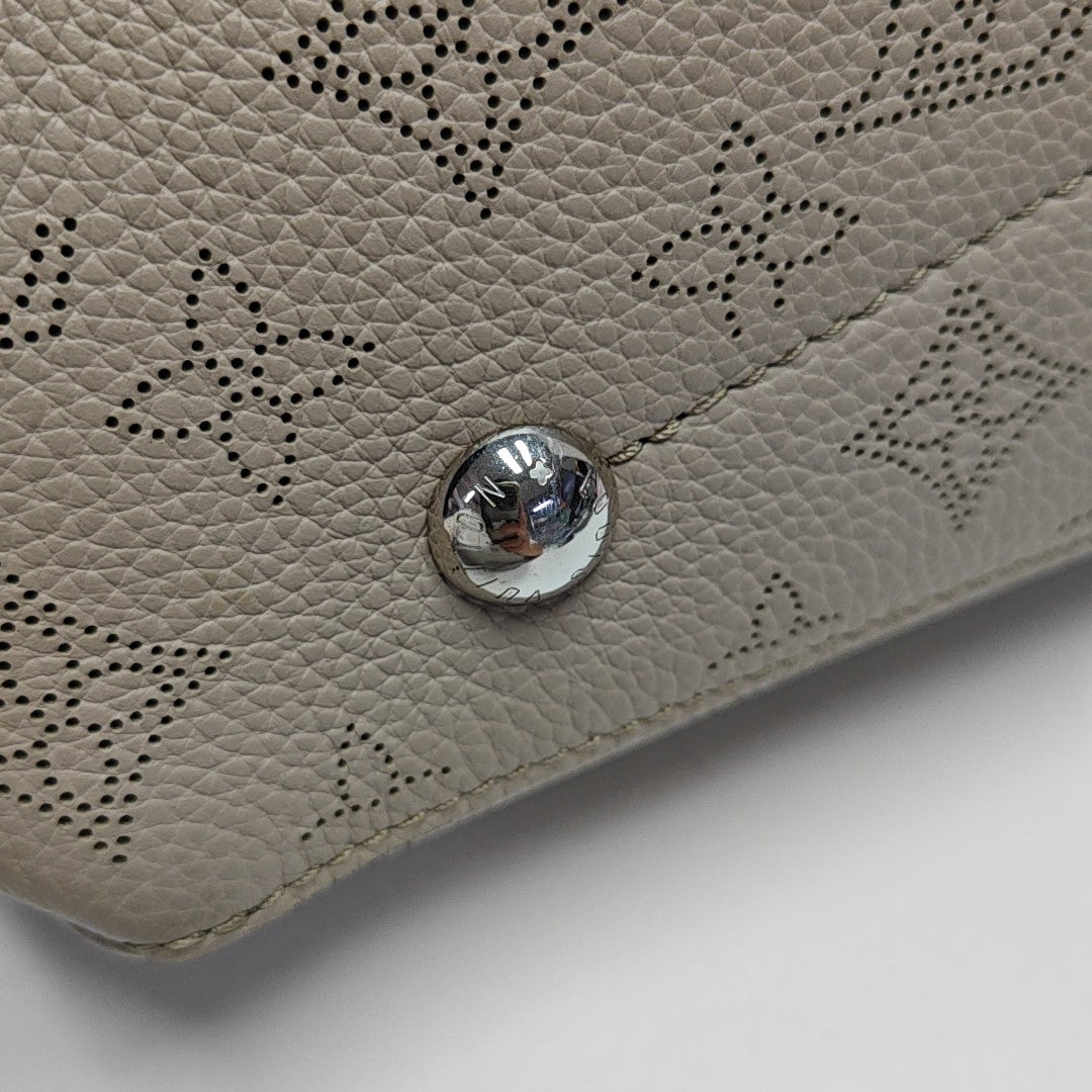 BELLA Monogram Calfskin Gray