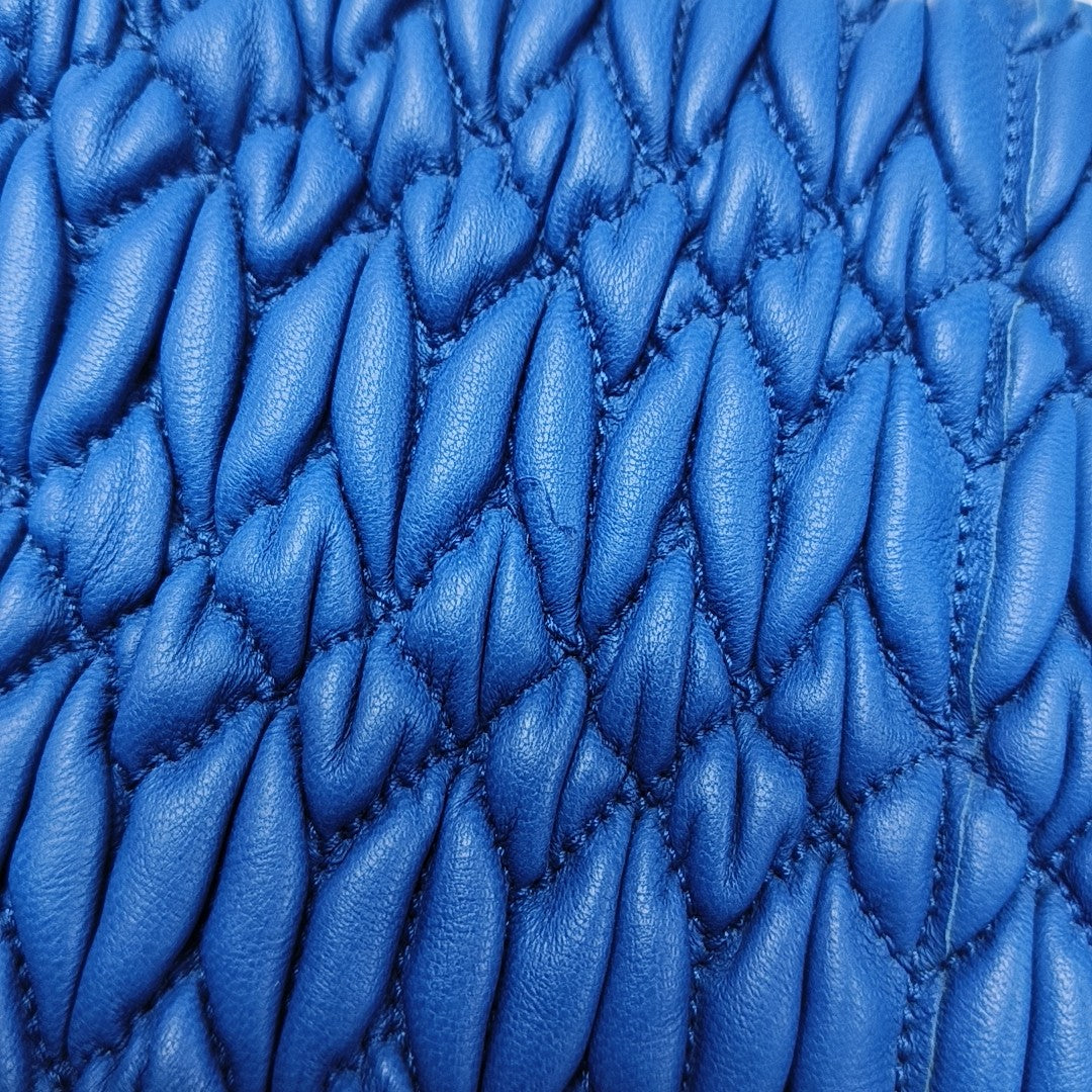 Crystal Lambskin Blue