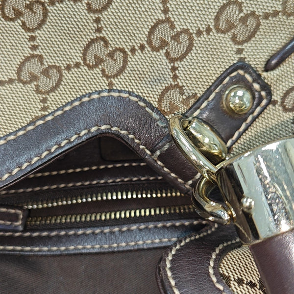 Indy Monogram Canvas Beige