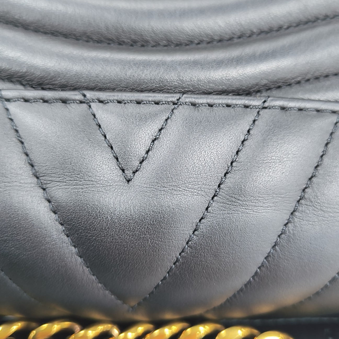 NEW WAVE MM Quilted Calfskin Black