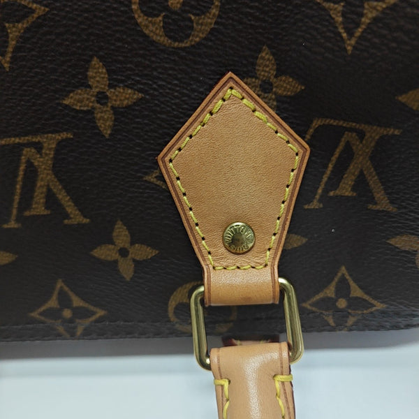 SPEEDY 25 Monogram Coated Canvas Brown