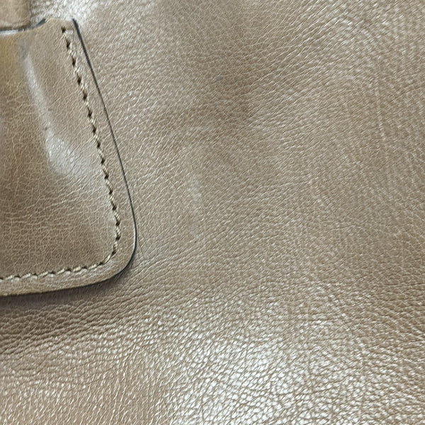 Calfskin Tote Bag Brown