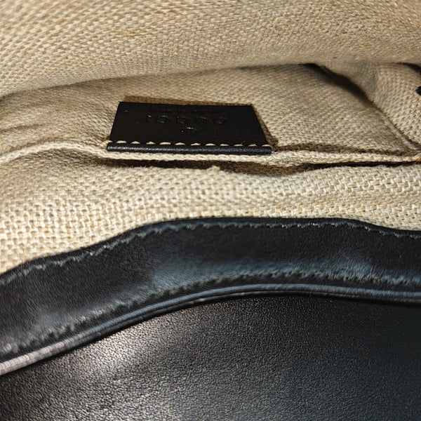 Nubuck Tigrette Leather Black