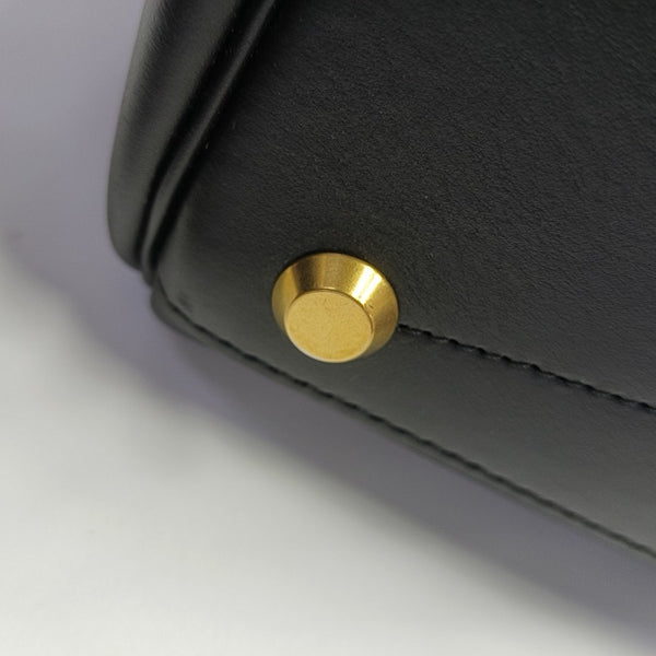 BEL AIR Medium Calfskin Black