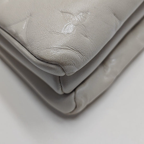 COUSSIN PM Lambskin White