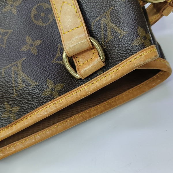 BATIGNOLLES PM Monogram Coated Canvas Brown