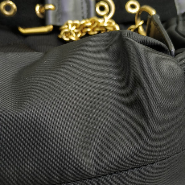 The Rucksack Medium Nylon Black