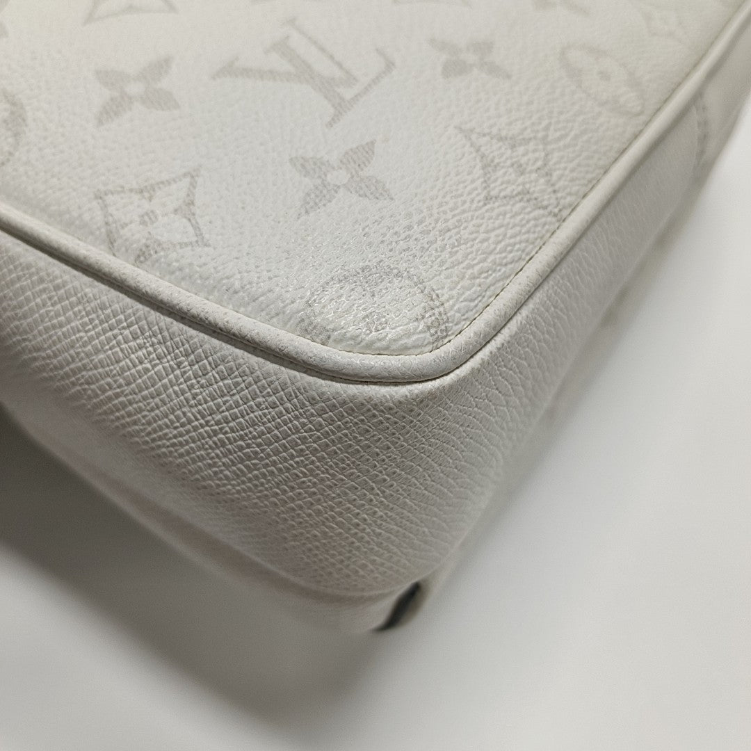 OUTDOOR PM Monogram Coated Canvas White