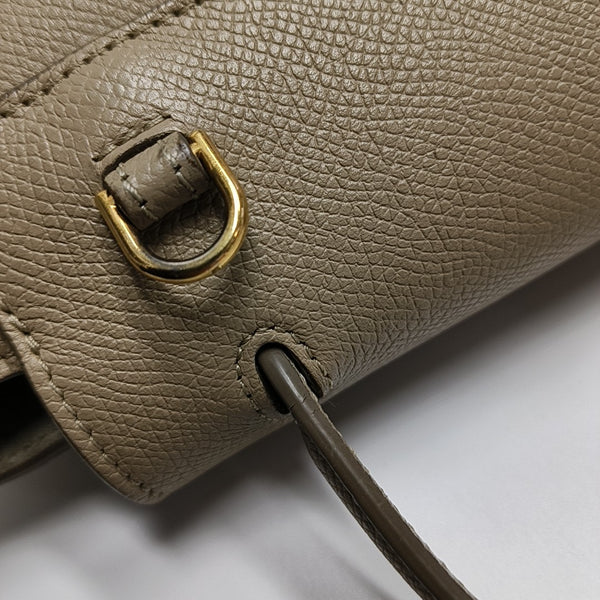BELT PICO Calfskin Beige