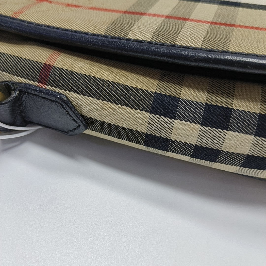 Canvas Crossbody Bag Beige